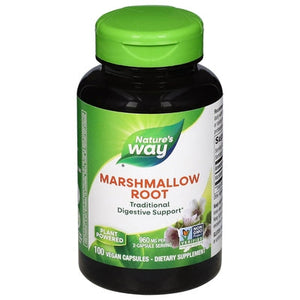 Natures Way Marshmallow Root Vegan Capsules Og3 1/100 CAP [UNFI-CARLISLE #290700] [ebt]