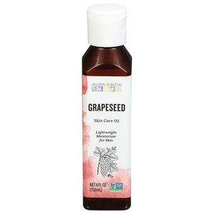 Aura Cacia Skin Care Oil Grapeseed 1/4 OZ [UNFI-CARLISLE #615542] T