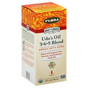 Flora Udos Oil 3-6-9 Blend Og2 1/32 OZ [UNFI #2260248] [ebt]
