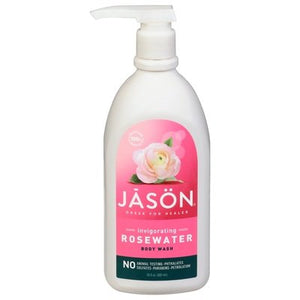 Jason Natural Products Body Wash Rosewater Invigorating 1/30 OZ [UNFI-CARLISLE #224824] T
