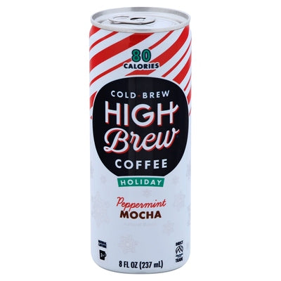 High Brew Coffee Coffee Peppermint Mocha 12/8 oz [UNFI #2578037 ] [ebt]