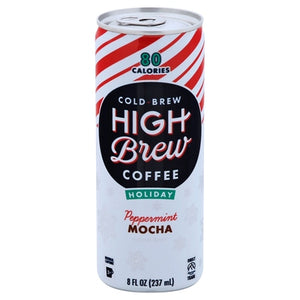 High Brew Coffee Coffee Peppermint Mocha 12/8 oz [UNFI #2578037 ] [ebt]