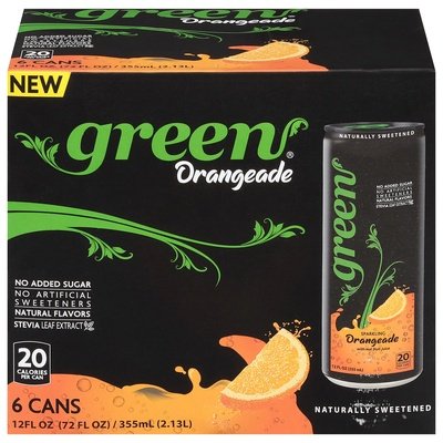 Green Orangeade 4/6/12 OZ [UNFI #2884740] [ebt] T
