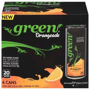 Green Orangeade 4/6/12 OZ [UNFI #2884740] [ebt] T