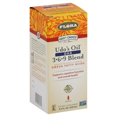 Flora Udos Oil Dha 3-6-9 Blend 1/8.5 OZ [UNFI #2260271] [ebt]