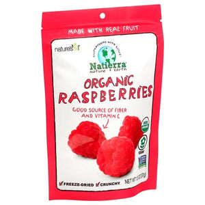 Natierra Raspberries Organic Og1 12/1.3 OZ [UNFI #1149657] [ebt]