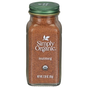 Simply Organic Nutmeg Og2 6/2.3 OZ [UNFI #3004272] [ebt]