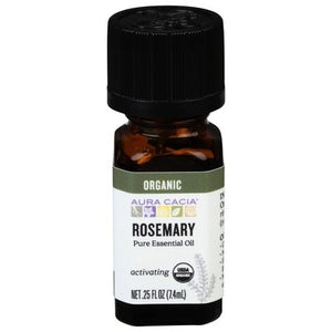 Aura Cacia Pure Essential Oil Activating Rosemary Og2 1/.25 OZ [UNFI-CARLISLE #325829] T