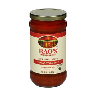 Raos Soup Tuscan Style Beef 6/15.5 OZ [UNFI #3075637] [ebt]
