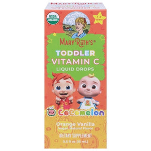 Mary Ruths Vitamin C Toddler Liquid Drops Orange Vanilla Og2 1/.5 OZ [UNFI-CARLISLE #2943546]