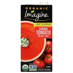 Imagine Foods Soup Light In Sodium Organic Garden Tomato Creamy Og2 6/32 OZ [UNFI #2821700] [ebt]
