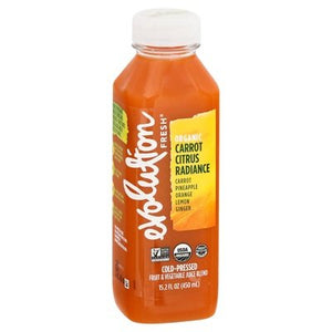 Evolution Fresh Cold-Pressed Juice Organic Carrot Citrus Radiance Og2 6/15.2 OZ [UNFI #2578227] [ebt] T