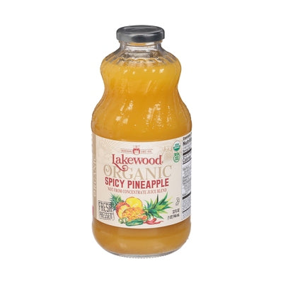 Lakewood Juice Spicy Pineapple Og2 6/32 OZ [UNFI #2963924] [ebt]
