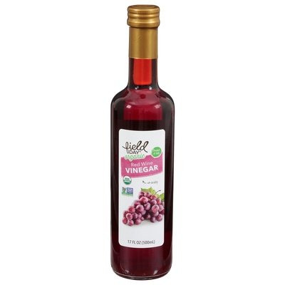 Field Day Vinegar Organic Red Wine Og2 6/17 OZ [UNFI #3020906] [ebt]
