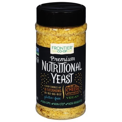 Frontier Nat Prod Co-Op Nutritional Yeast Premium 1/3.6 OZ [UNFI-CARLISLE #2419729] [ebt]