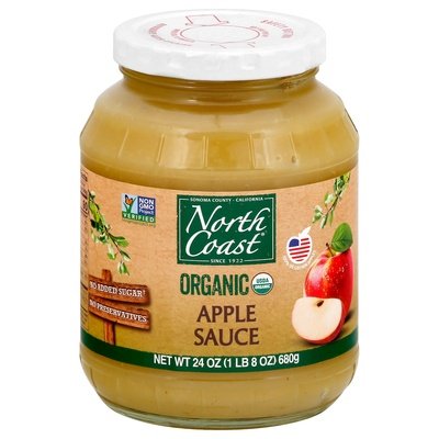 North Coast Apple Sauce Organic Og2 12/24 OZ [UNFI #1484823] [ebt]