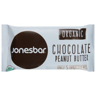 Jonesbar Bar Organic Chocolate Peanut Butter Og2 12/1.7 OZ [UNFI-CARLISLE #2731040] [ebt]