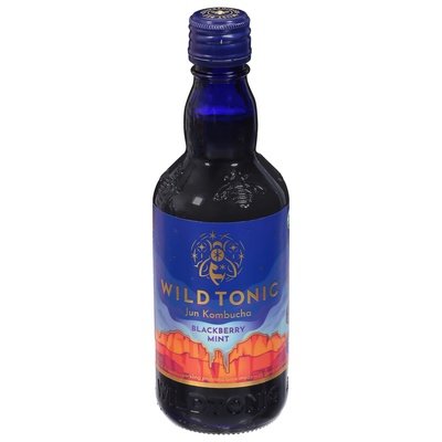 Wild Tonic Jun Kombucha Blackberry Mint Og2 12/12 OZ [UNFI #2810125] [ebt]