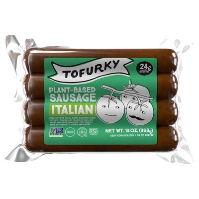 Tofurky Sausage Italian Plant-Based 5/13 OZ [UNFI #3040078] [ebt]