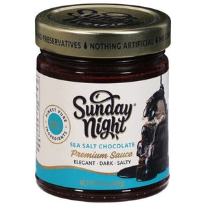 Sunday Night Sauce Premium Sea Salt Chocolate 6/10 OZ [UNFI #2984888] [ebt]