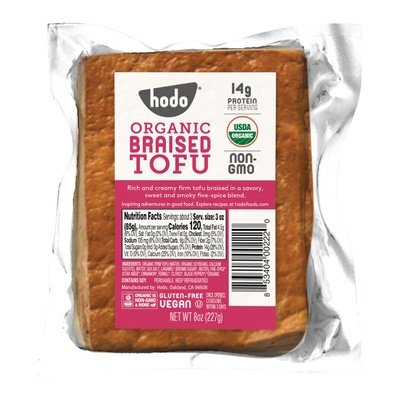 Hodo Foods Tofu Organic Braised Og2 6/8 OZ [UNFI #1956143] [ebt]