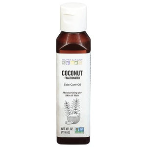 Aura Cacia Skin Care Oil Fractionated Coconut 1/4 OZ [UNFI-CARLISLE #2254894] T