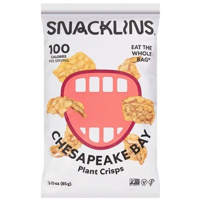 Snacklins Plant Crisps Chesapeake Bay 12/3 OZ [UNFI #2676237] [ebt]