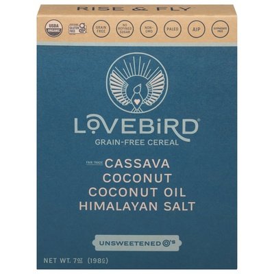 Lovebird Cereal Grain-Free Unsweetened Og2 6/7 OZ [UNFI #2875508] [ebt]