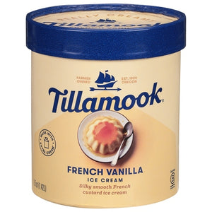 Tillamook Ice Cream French Vanilla 6/1.5 QT [UNFI #2685881 ] [ebt]