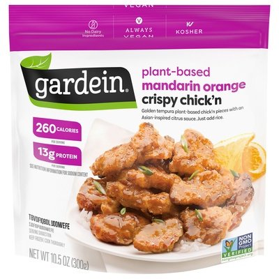 Gardein Crispy Chickn Mandarin Orange 8/10.5 OZ [UNFI #436840] [ebt]