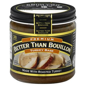 Better Than Bouillon Turkey Base Premium 6/8 OZ [UNFI #688986] [ebt]