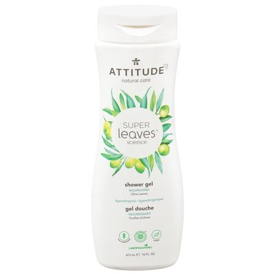 Attitude Shower Gel Olive Leaves Nourishing 1/16 OZ [UNFI-CARLISLE #2757466] T