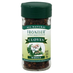 Frontier Nat Prod Co-Op Cloves Whole 1/1.36 OZ [UNFI-CARLISLE #335182] [ebt]