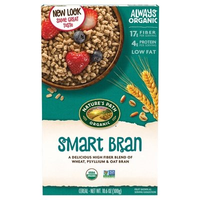 Natures Path Cereal Smart Bran Og2 12/10.6 OZ [UNFI #922385] [ebt]