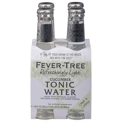 Fever-Tree Tonic Water Cucumber 6/4/6.8 OZ [UNFI #2423648] [ebt] T
