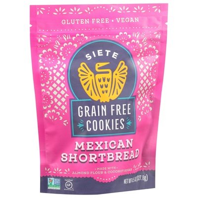 Siete Cookies Grain Free Mexican Shortbread 10/4.5 OZ [UNFI #2681690] [ebt]