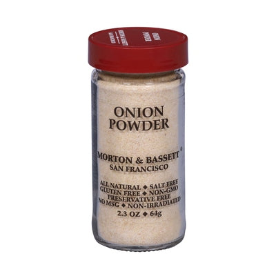 Morton & Bassett Onion Powder 3/2.3 OZ [UNFI-CARLISLE #2156727] [ebt]