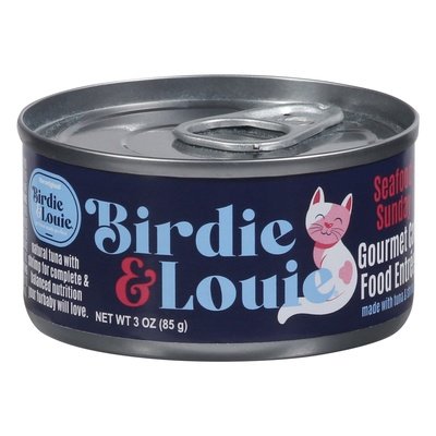 Birdie & Louie Cat Food Seafood Sunday 12/3 OZ [UNFI #2975183]