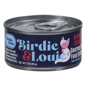 Birdie & Louie Cat Food Seafood Sunday 12/3 OZ [UNFI #2975183]