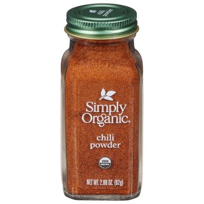 Simply Organic Chili Powder Og2 6/2.89 OZ [UNFI #3004355] [ebt]