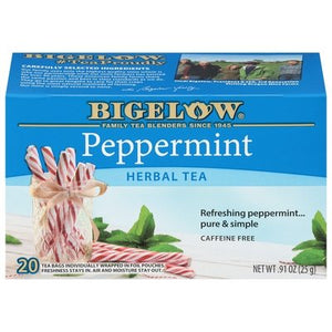 Bigelow Herbal Tea Peppermint Tea Bags 6/20 BAG [UNFI #459362] [ebt]