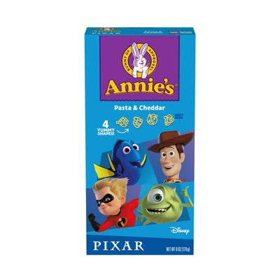 Annies Homegrown Mac & Cheese Disney Cheddar Og3 12/6 OZ [UNFI #2925253] [ebt]