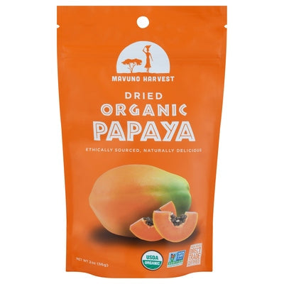 Mavuno Harvest Papaya Organic Dried Og1 6/2 OZ [UNFI #1616283] [ebt]