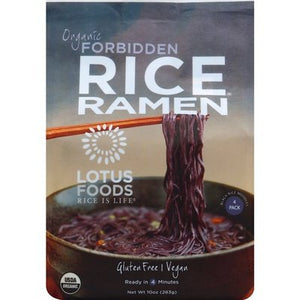 Lotus Foods Rice Ramen Organic Forbidden Og1 6/10 OZ [UNFI-CARLISLE #1281559] [ebt]