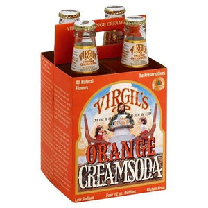 Virgil Cream Soda Orange 6/4/12 OZ [UNFI #476952] [ebt] T