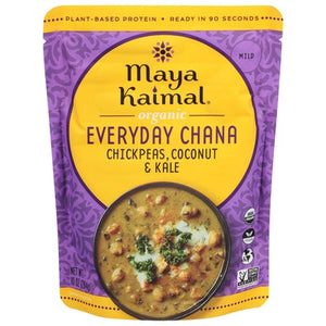 Maya Kaimal Everyday Chana Organic Chickpeas Coconut & Kale Mild Og2 6/10 OZ [UNFI #2576312] [ebt]