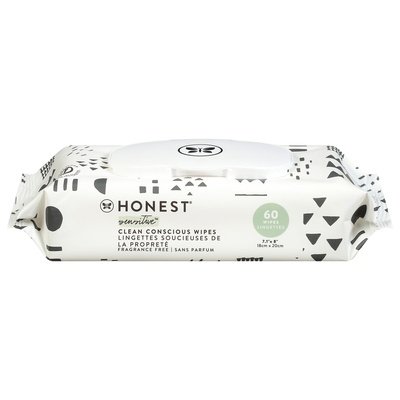 The Honest Co Wipes Clean Conscious 1/60 CT [UNFI-CARLISLE #2924546] T