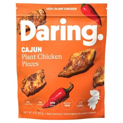 Daring Plant Chicken Pieces Cajun 6/8 OZ [UNFI #2742328] [ebt]
