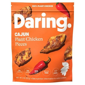 Daring Plant Chicken Pieces Cajun 6/8 OZ [UNFI #2742328] [ebt]