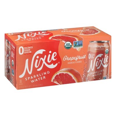 Nixie Sparkling Water Sparkling Water Grapefruit  Og2 3/8/12 OZ [UNFI #2478626] [ebt] T